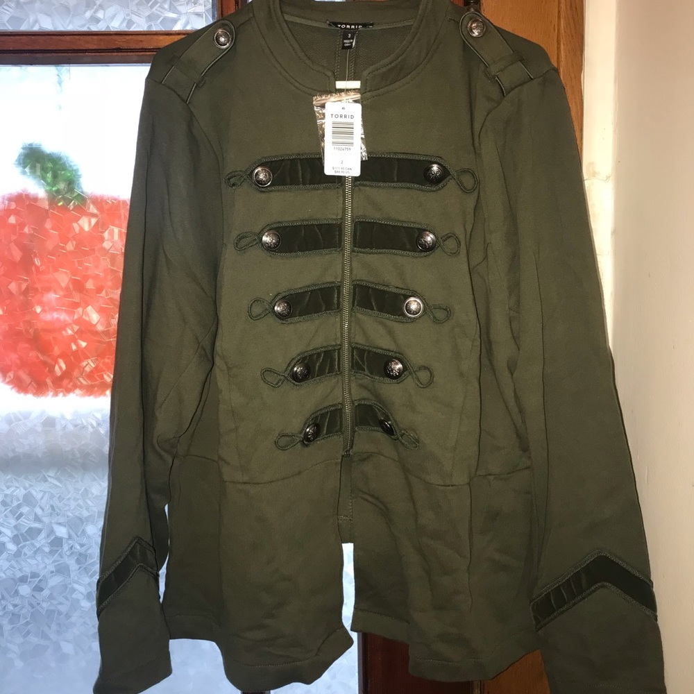 Military Olive Green Jacket